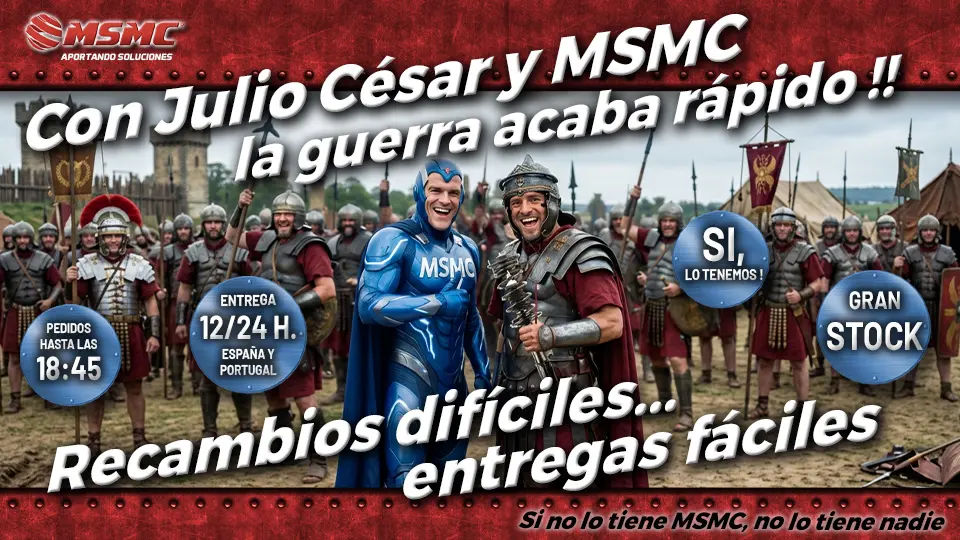Con Julio César y MSMC la guerra acaba al desayunar 🏛️⚡